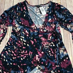 Torrid Surplice Wrap Blouse